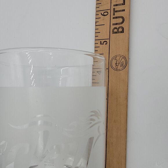 Kentucky Unbridled Spirit Premium Bourbon Whisky Glass Tumbler Etched 4" Tall - Picture 6 of 7